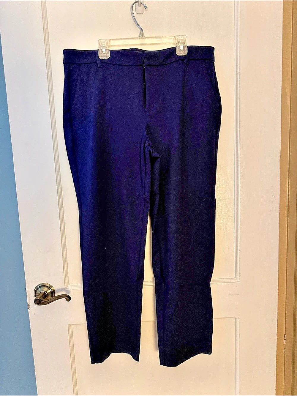 Liverpool Straight Leg Trousers in Navy Size 12/31 Like New